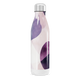 Garrafa Inox - Estampa Abstrata Azul Roxo