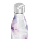 Garrafa Inox - Floral Roxo Branco
