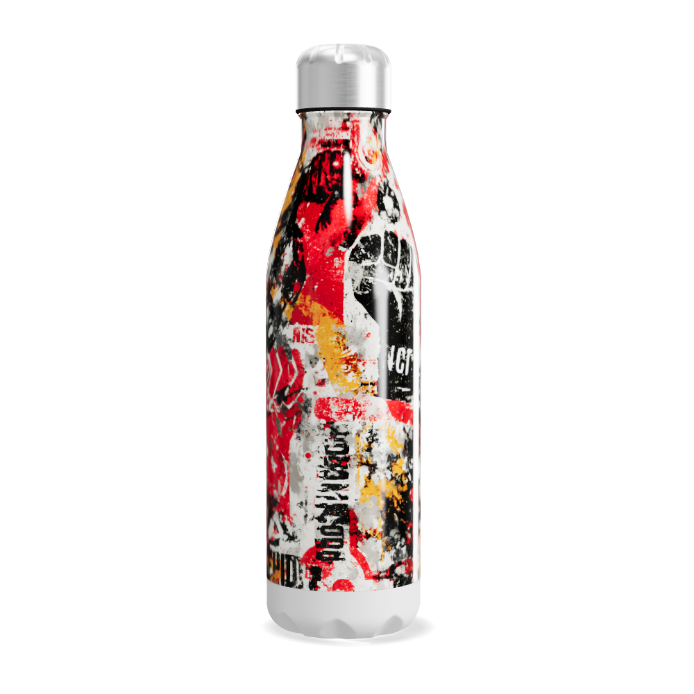 Garrafa Inox - Grafite Colorido 500ml