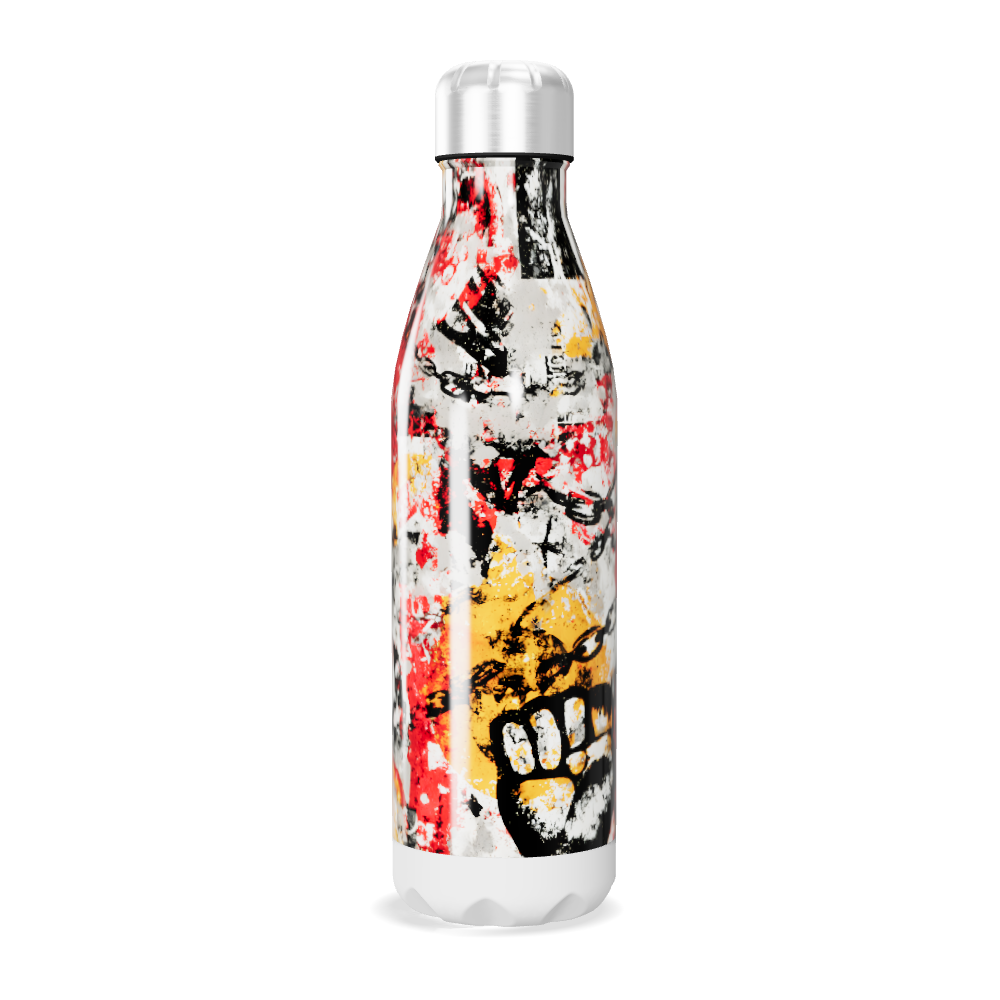 Garrafa Inox - Grafite Colorido 500ml