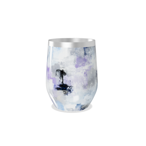 Copo Térmico Slim - Abstrato Multicolorido Inox