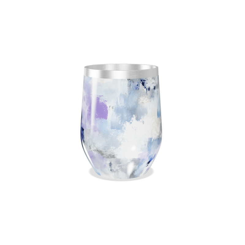 Copo Térmico Slim - Abstrato Multicolorido Inox