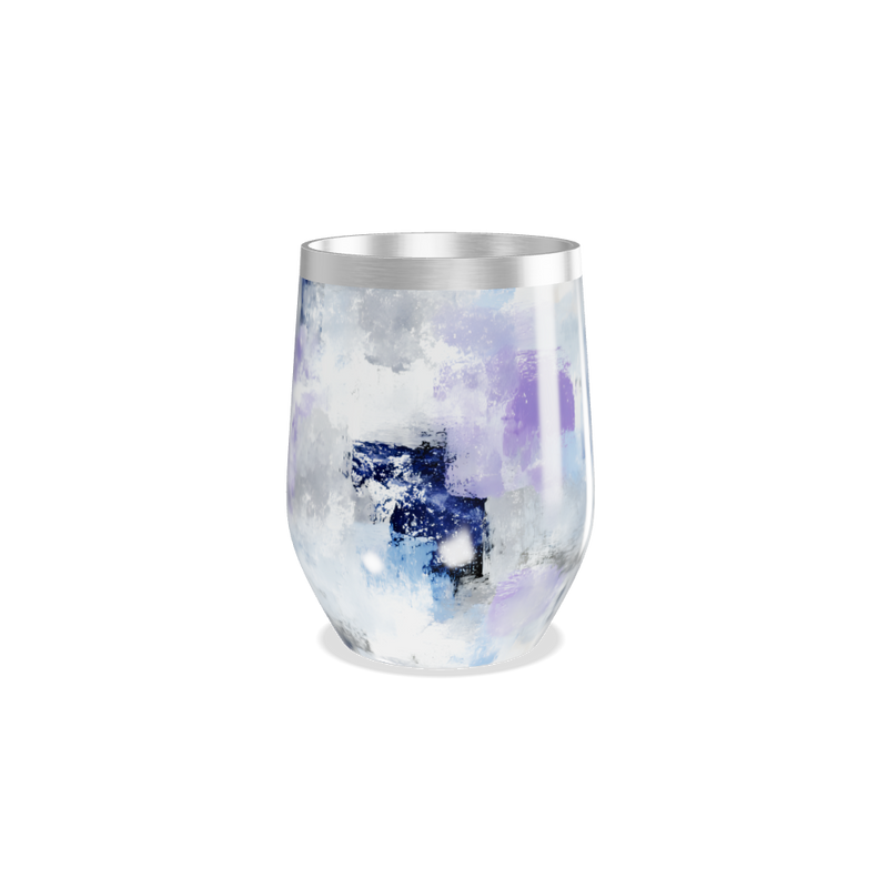 Copo Térmico Slim - Abstrato Multicolorido Inox