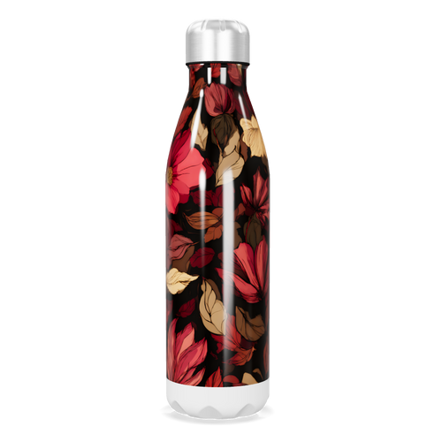 Garrafa Inox Flores Coloridas