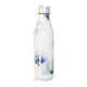 Garrafa Inox Flores Azul Branca
