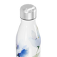 Garrafa Inox Flores Azul Branca