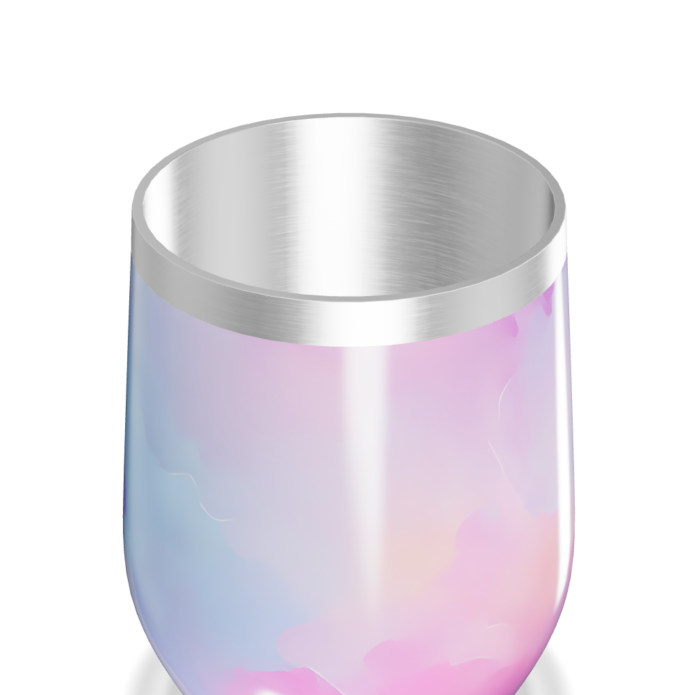 Copo Térmico Slim - Estampa Aquarela