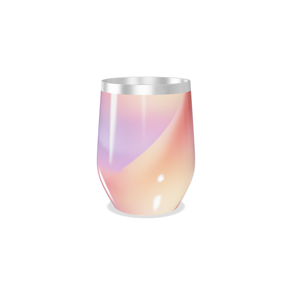 Copo Térmico Slim - Degradê Rosa Inox