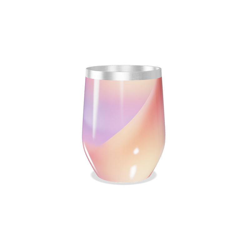 Copo Térmico Slim - Degradê Rosa Inox