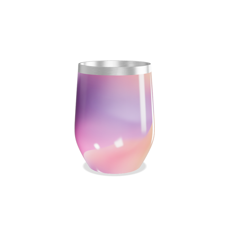 Copo Térmico Slim - Degradê Rosa Inox