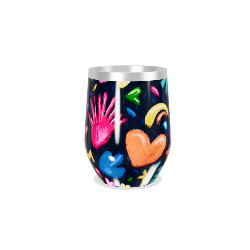 Copo Térmico Slim - Estampado Colorido