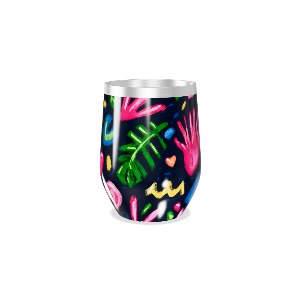 Copo Térmico Slim - Estampado Colorido