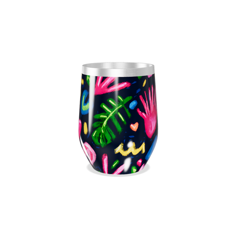 Copo Térmico Slim - Estampado Colorido