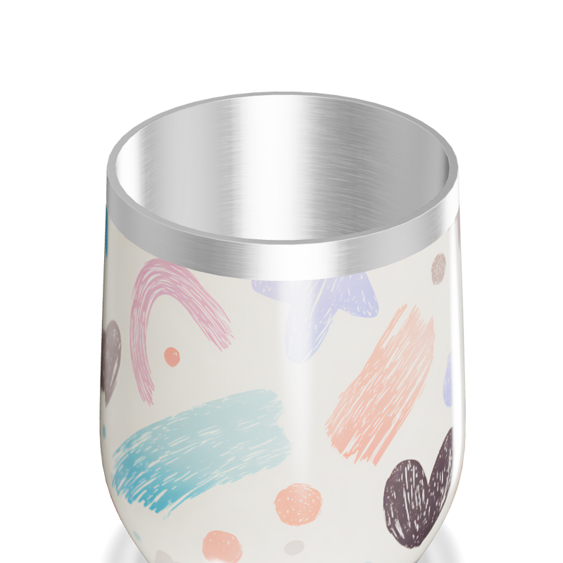 Copo Térmico Slim - Cores e Estampas Artísticas