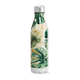 Garrafa Inox - Estampa Folhagem Verde