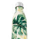 Garrafa Inox - Estampa Folhagem Verde