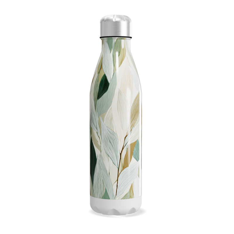 Garrafa Inox - Folhas Tropicais