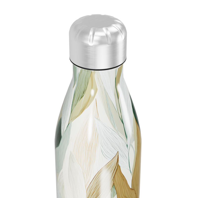 Garrafa Inox - Folhas Tropicais