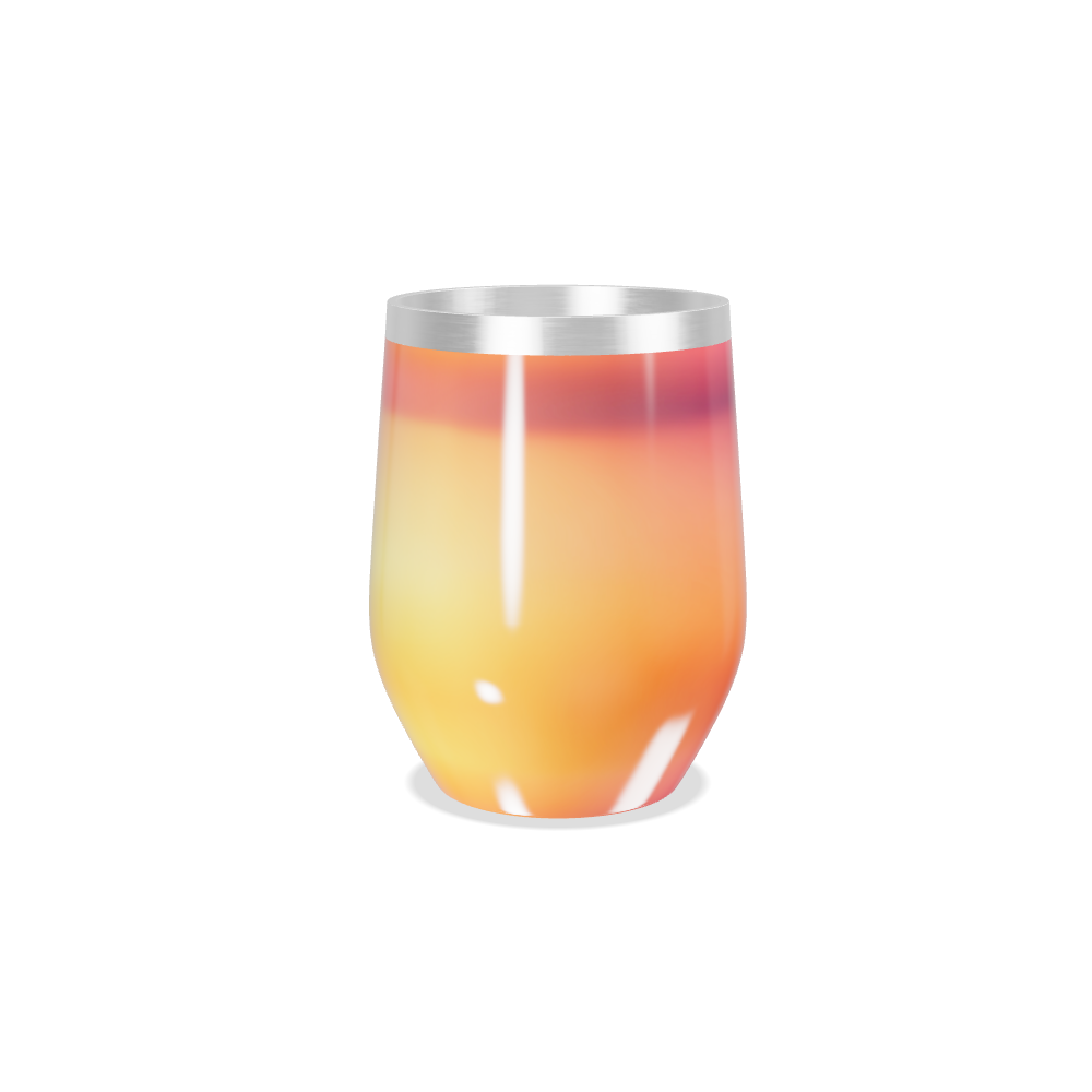 Copo Térmico Slim - Gradiente Laranja Rosa