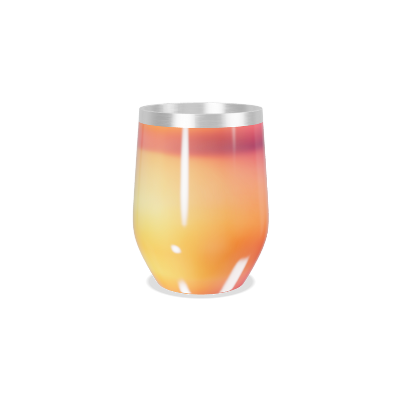 Copo Térmico Slim - Gradiente Laranja Rosa