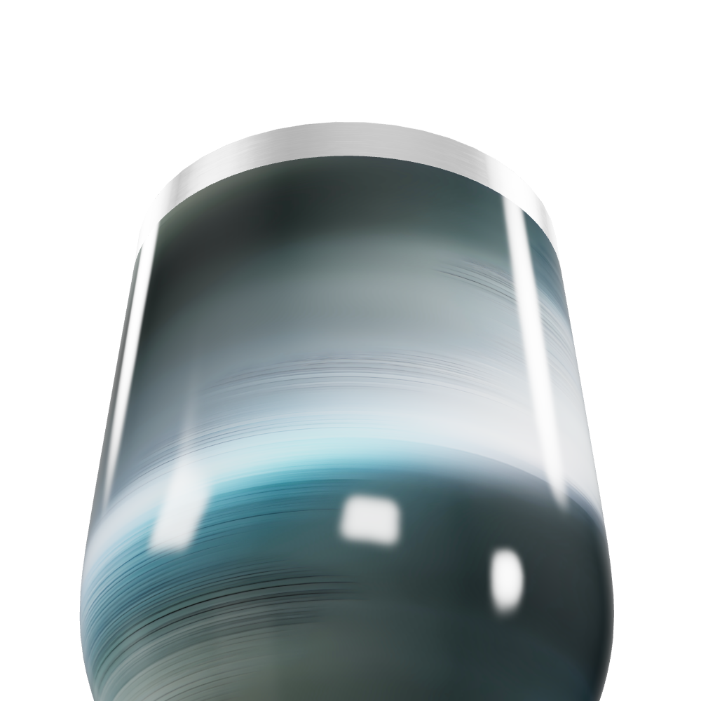 Copo Térmico Slim - Inox Degradê Azul