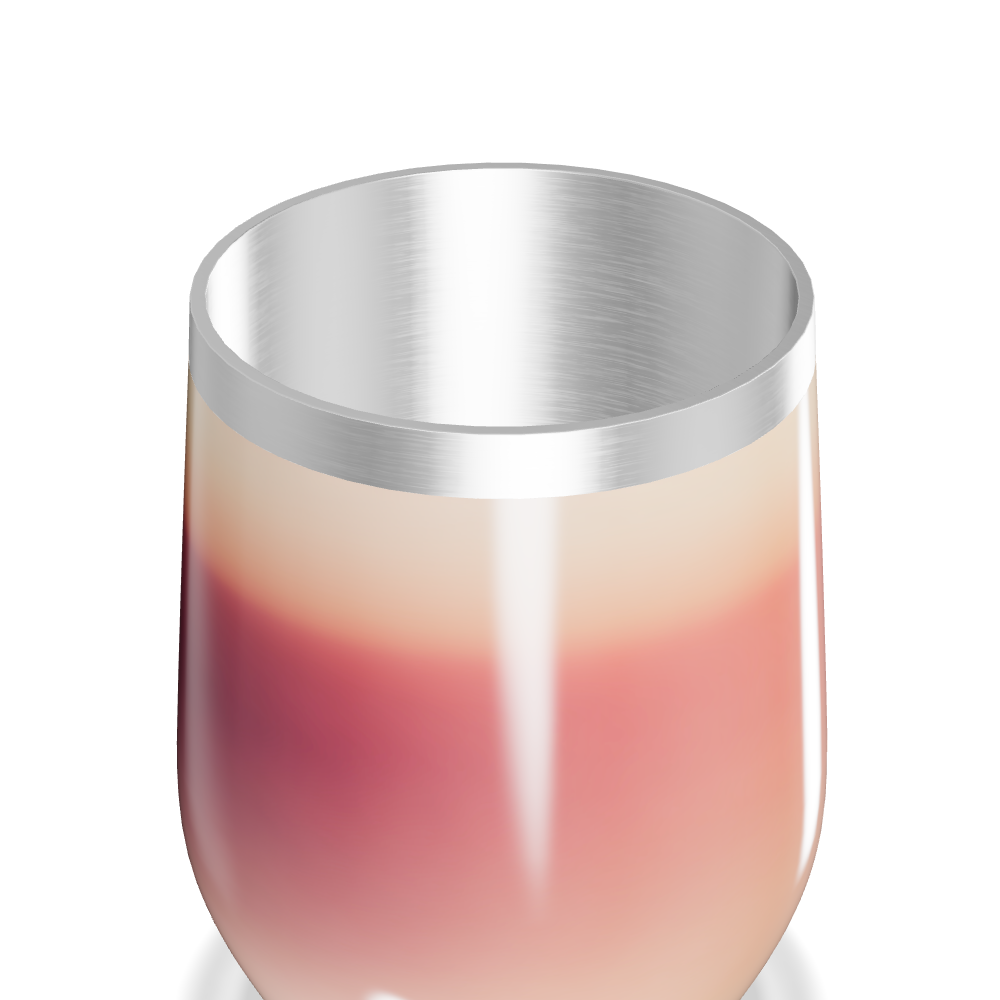 Copo Térmico Slim - Gradiente Rosa Inox