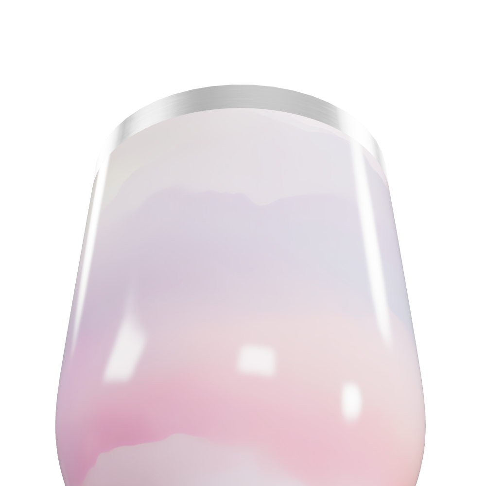 Copo Térmico Slim - Degradê Rosa Aço Inox