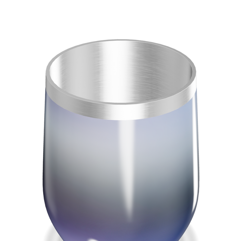 Copo Térmico Slim - Gradiente Azul Inox