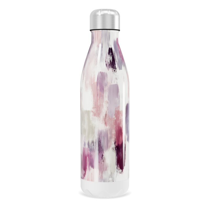 Garrafa Inox - Estampa Abstrata Multicolorida