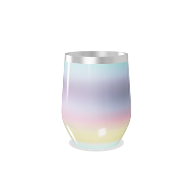 Copo Térmico Slim - Degradê Multicor Inox