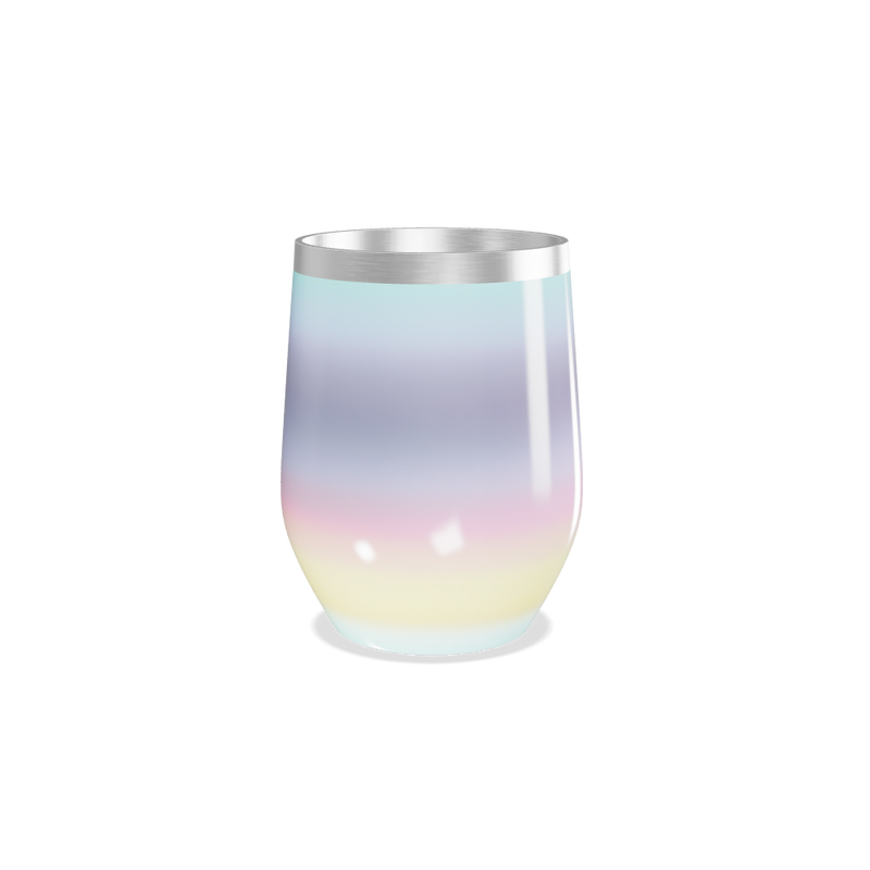 Copo Térmico Slim - Degradê Multicor Inox