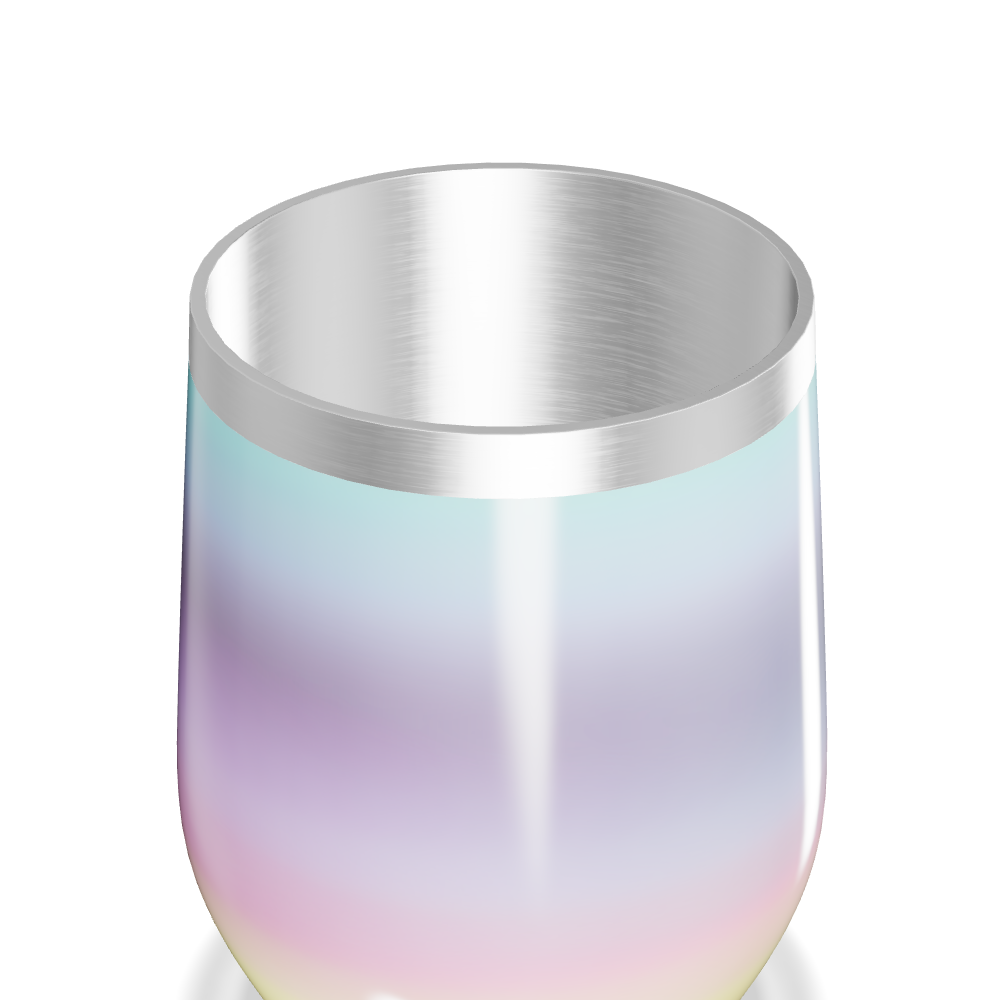 Copo Térmico Slim - Degradê Multicor Inox