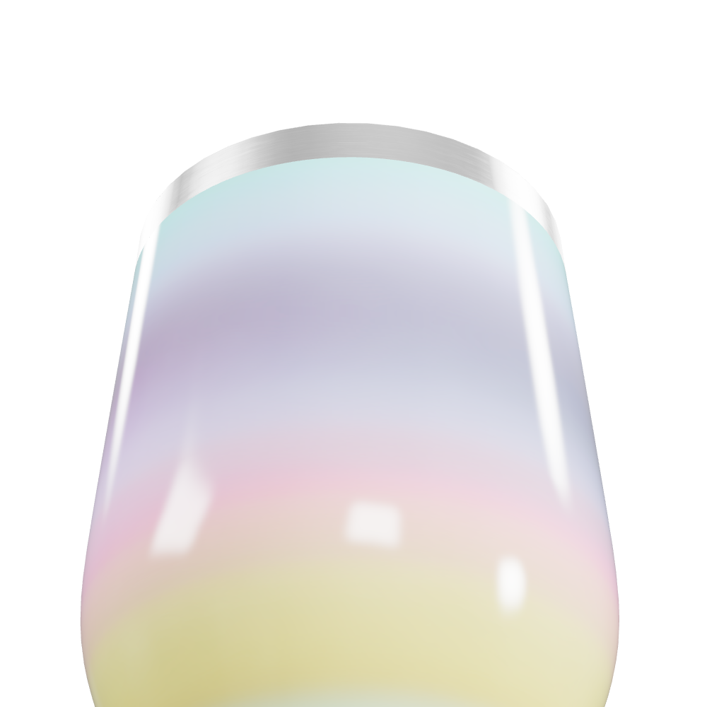 Copo Térmico Slim - Degradê Multicor Inox