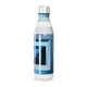 Garrafa Inox Azul com Grafismos Geométricos