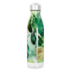 Garrafa Inox - Estampa Folhagem Verde