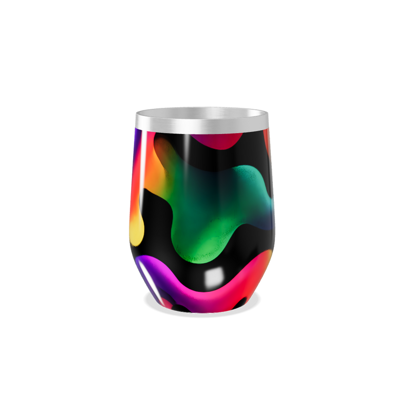 Copo Térmico Slim - Estampa Colorida Aço Inox