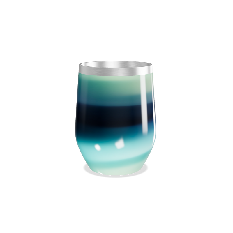 Copo Térmico Slim - Degradê Azul Inox