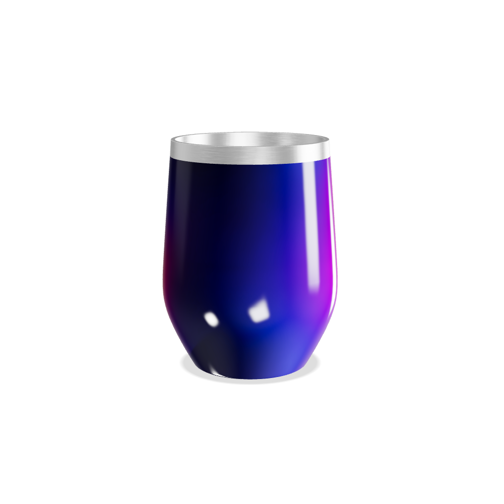 Copo Térmico Slim - Gradiente Colorido Inox