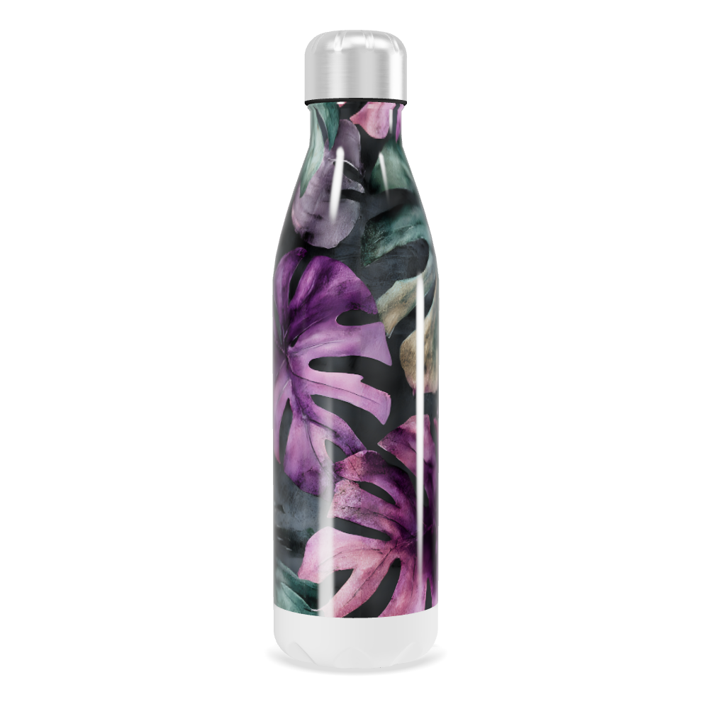 Garrafa Inox - Folhagem Colorida