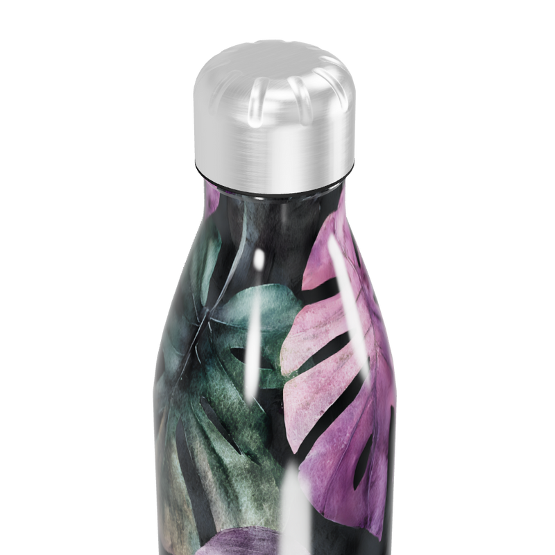 Garrafa Inox - Folhagem Colorida