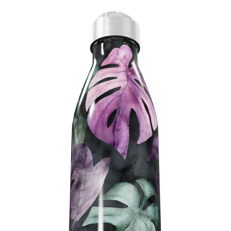 Garrafa Inox - Folhagem Colorida