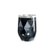 Copo Térmico Slim - Geométrico Preto Inox