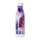 Garrafa Inox - Folhas Roxas e Rosa