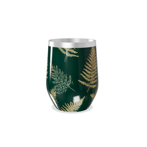 Copo Térmico Slim - Folhagem Verde Metalizado