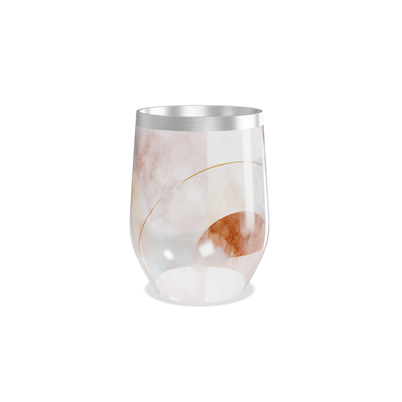 Copo Térmico Slim - Estampa Abstrata Colorida