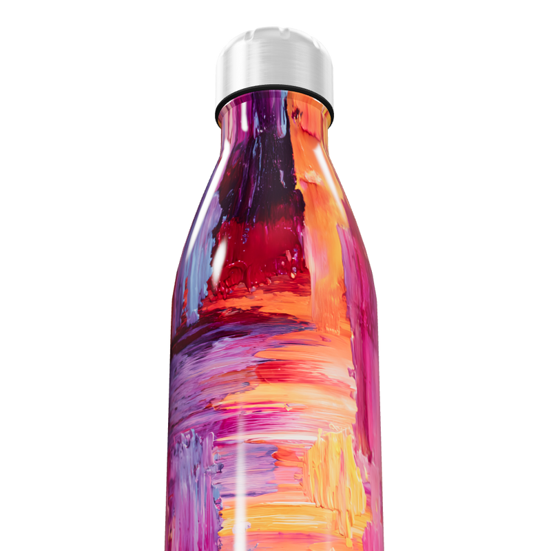 Garrafa Inox - Estampa Colorida