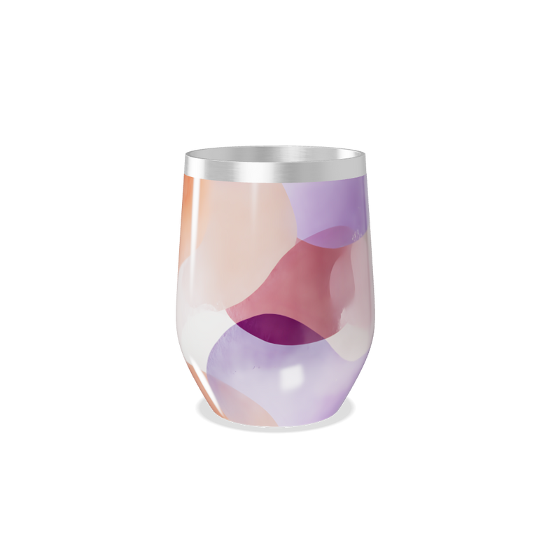 Copo Térmico Slim - Estampado Colorido Aço Inox