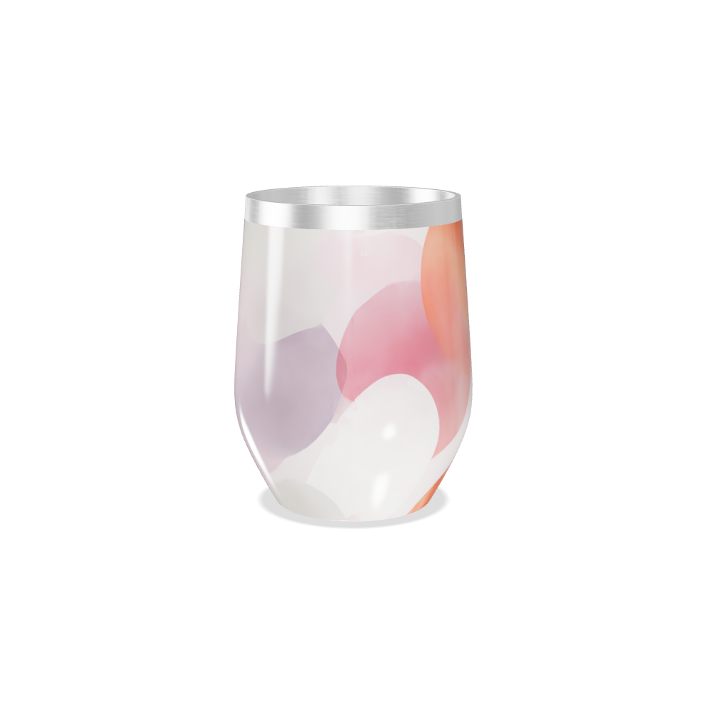 Copo Térmico Slim - Estampado Colorido Aço Inox