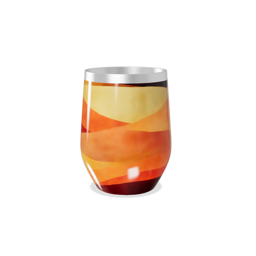 Copo Térmico Slim - Estampa Listras Coloridas