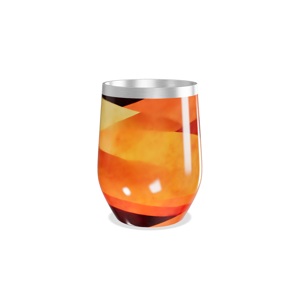 Copo Térmico Slim - Estampa Listras Coloridas